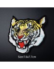 Gato mosca Tigre insignias ropa aplique con parche bordado suministros de costura de planchado para ropa parches decorativos par