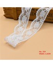 2018 cinta de lazo blanco caliente 10 yardas de ancho 45MM tela de ajuste DIY cordón bordado para la decoración de costura tela 