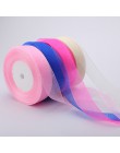 27 colores elegir (10 yardas/lote) 3/4 ''(20mm) Cintas anchas de organza cintas de envoltura de decoración de regalo al por mayo