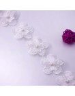 H630 91cm Flor de encaje con perla para vestido cinta de adorno de encaje que hace punto boda bordado DIY hecho a mano Patchwork