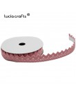 2 yardas/lote 15mm rosa azul blanco marfil cinta adhesiva de cinta de tela de encaje pegatina para álbum de recortes DIY manuali
