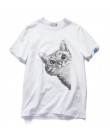 Parche de animales de moda DIY ropa 28cm gato divertido 3d pegatinas Impresión de transferencia térmica parches para ropa camise