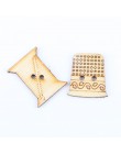 20 piezas Natrual botones decorativos de madera mezcla para costura hecha a mano Scrapbooking Craft 18-30mm MT0901