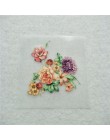 (30 estilos) flores planchar en parches de transferencia de calor para niños ropa DIY rayas apliques para camisa A-nivel lavable
