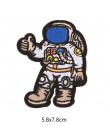 Nirvana espacio astronauta hierro en Parches Apollo insignia pasta conjunto motivos bordados parche ropa insignias Rock DIY etiq