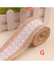 50mm ancho de lino rollo de cinta de encaje con flecos para ropa sombrero bolsa decoración del hogar Navidad boda decoraciones s