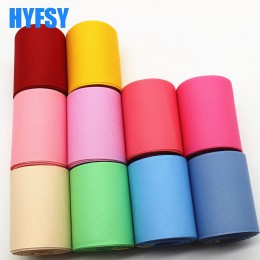 Hyfsy 10076 3 '75mm Pure ibbon 10 yardas DIY materiales hechos a mano para envolver la cabeza grogrén de doble cara de color lis