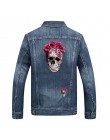 Parches de piña de moda cráneo hierro en transferencia decoración con parches pegatinas apliques ropa para camiseta West Coat 2 