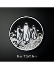 Insignias de dibujos animados de pingüino búho aplique con parche bordado suministros de costura de planchado para ropa parches 