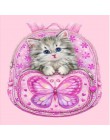 Miaodu bordado con diamantes, pasatiempo Animal gato 5D DIY pintura de diamantes experiencia de punto de cruz juguetes mosaico d