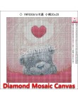Pintura de diamante de dibujos animados de animales Mickey Mouse Mario cat Full Square diamante bordado punto de cruz completo r