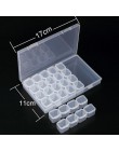 28 ranuras caja de pintura de diamante accesorios de plástico transparente para abalorios cajas de almacenamiento herramientas d