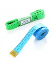 Suministros para el hogar de plástico 1 pieza cinta métrica de Color aleatorio de doble calidad portátil de alta calidad 1,3*150