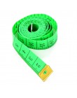Suministros para el hogar de plástico 1 pieza cinta métrica de Color aleatorio de doble calidad portátil de alta calidad 1,3*150