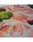 Pintura de diamante completo 128x48cm patrón de rosa pintura decorativa mosaico hecho a mano de diamantes de imitación, flores, 