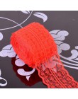 21 colores 10 m (45mm) cinta de encaje doble artesanía bordado ribete de encaje de malla cinta de tela DIY costura accesorios pa