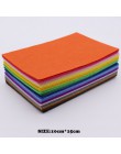 Tela no tejida de polyester de 43 colores 10*15cm para costura hecha a mano manualidades de costura hecha a mano tela de fieltro