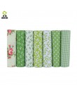 Alta calidad Serie 10 Serie Floral tela patchwork algodón tela de mechones cuarto grueso para coser ropa para muñeca 40*50cm 7 u