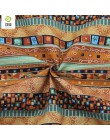 Africano Floral Algodón de Lino de la vendimia Remiendo de la tela Hecha A Mano DIY de Costura Textil Para Las Bolsas de Ropa de