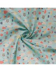 45*150CM lindo búho estampado telas estampado de dibujos animados tejidos acolchados para ropa niños muñecas decoración textil c