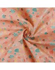 45*150CM lindo búho estampado telas estampado de dibujos animados tejidos acolchados para ropa niños muñecas decoración textil c
