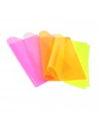 22 CM * 30 CM de tela de cuero sintético de PVC transparente tela de vinilo para decoración de fiesta DIY pelo arco hecho a mano