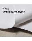 140CM * 50CM DIY mantel de tela de lino de algodón bordado de Color sólido para bordado de punto de cruz Patchwork artesanía hec
