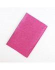 22CM * 30CM tela brillante fina purpurina PU Patchwork DIY bolsa zapatos accesorios tela papel tapiz hecho a mano Material de la