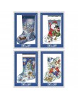 Amor Eterno Navidad media algodón ecológico chino kits de punto de cruz contados estampado 14 11CT Año Nuevo promoción de ventas