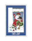 Amor Eterno Navidad media algodón ecológico chino kits de punto de cruz contados estampado 14 11CT Año Nuevo promoción de ventas