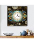3D especial en forma de diamante bordado frower Reloj de pared 5D pintura de diamante Cruz reloj decoración de mosaicos de diama