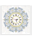 3D especial en forma de diamante bordado frower Reloj de pared 5D pintura de diamante Cruz reloj decoración de mosaicos de diama