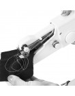 2019 Mini máquinas de coser portátiles puntadas costura ropa inalámbrica telas máquina de coser eléctrica conjunto de puntadas
