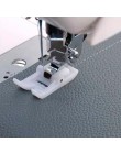 Pie coser a presión prensador pie cuero presión PIE BLANCO antiadherente presión pie inicio máquina de coser Accesorios
