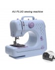 Fanghua Mini 12 puntadas máquina de coser multifunción hogar doble hilo y velocidad libre-brazo artesanal máquina de zurcido LED