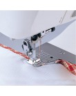 Rodillo Hem Edge Presser Home Zigzag útil ajustable pie coser doméstico práctico duradero Metal recto máquinas Accesorios