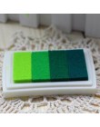 15 colores Inkpad artesanía de bricolaje hecha a mano almohadilla de tinta a base de aceite sellos de goma tela madera papel rec