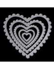 Troqueles de corte de Metal de corazón 2019 esténcil de flores marcos de bricolaje Plantilla de carpeta en relieve