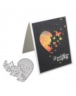 Corazón mariposa Metal corte troqueles plantilla para álbum de recortes de bricolaje álbum de estampillas estampado de tarjeta d