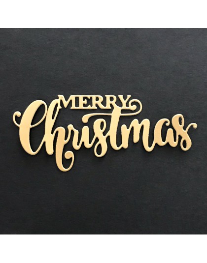 Feliz matrices de Navidad corte palabra Metal troqueles nuevos 2019 sellos de Navidad y troqueles para fabricación de tarjetas a
