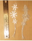 142x37mm copo de nieve cadena morir Navidad Scrapbook artesanía muere Metal corte Die 3D sello DIY Scrapbooking tarjeta hacer fo