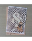 Troqueles de corte de Metal de papel de gran carácter y nota para bricolaje scrapbooking decorativo artesanías tarjetas de papel
