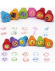 10 unids/caja niños juguete sellos de goma animales de dibujos animados frutas vegetales niños sello DIY álbum de fotos decoraci