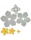 4 estilos de corte de flores troqueles tarjetas de felicitación Scrapbooking Die 3D sello DIY Scrapbooking tarjeta foto decoraci