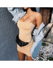 Articat negro Sexy Bodycon vestido de verano 2019 sin tirantes Correa espagueti vendaje Mini vestido de fiesta Casual básico pla