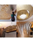 100 Uds 14cm imitación de oro plata cobre hojas de Metal de aluminio para dorado artesanal bricolaje decoración papel Craft artí