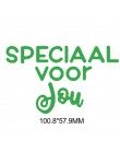 Letras holandesa especiales corte troqueles plantilla DIY tarjeta artesanías en relieve para álbum Plantilla de colección de rec