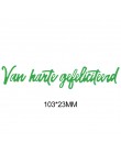 Letras holandesa especiales corte troqueles plantilla DIY tarjeta artesanías en relieve para álbum Plantilla de colección de rec
