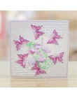 Marco de flor de mariposa troqueles de corte de Metal para Scrapbooking nuevo 2019 artesanía troquelado para hacer tarjetas en r