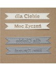 Palabras de frase pulida troqueles de corte de Metal letras para DIY Scrapbooking decoración en relieve tarjeta artesanal troque